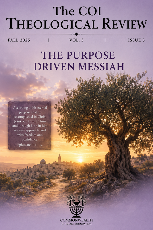 The COI Theological Review Fall 2025 Vol. 3 Issue 3
