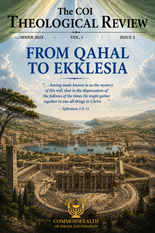 The COI Theological Review Summer 2023 Vol. 1 Issue 2